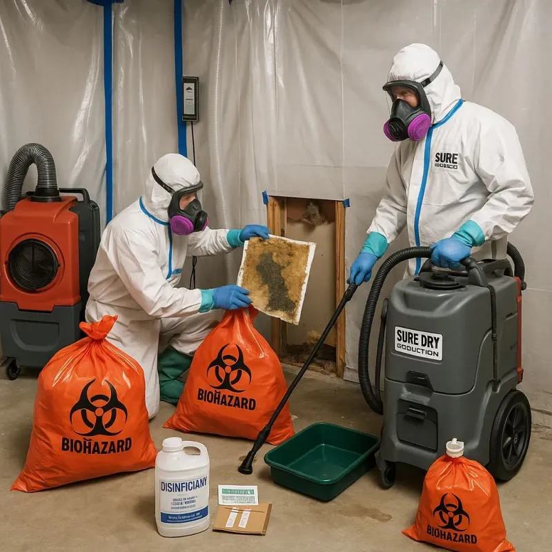 Contaminated Water Handling Protocols process in Carlisle, IA