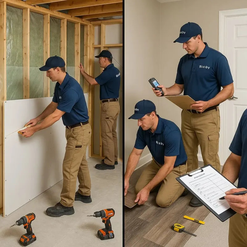 Repairs and Reconstruction process in Carlisle, IA