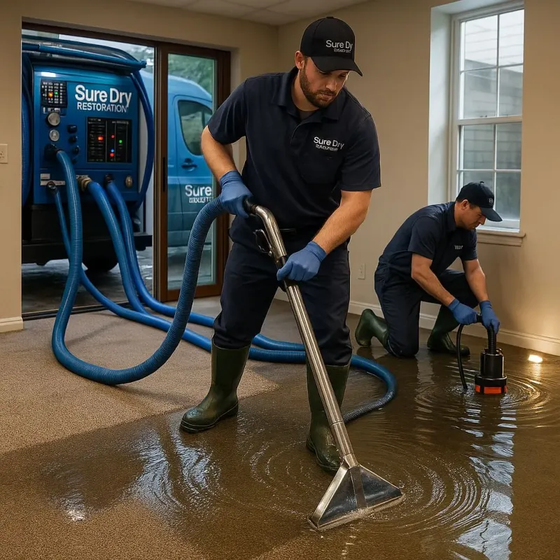 Water Extraction and Removal process in Carlisle, IA